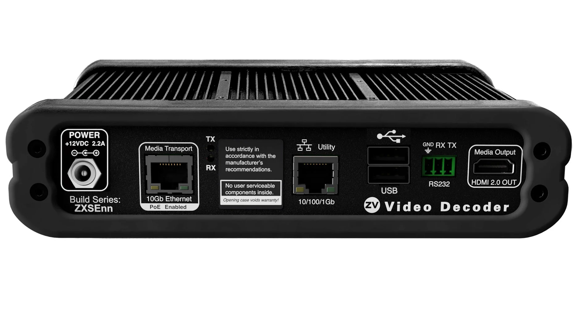 Z4KC2XS-D – ZyPer4K–XSE Copper Decoder