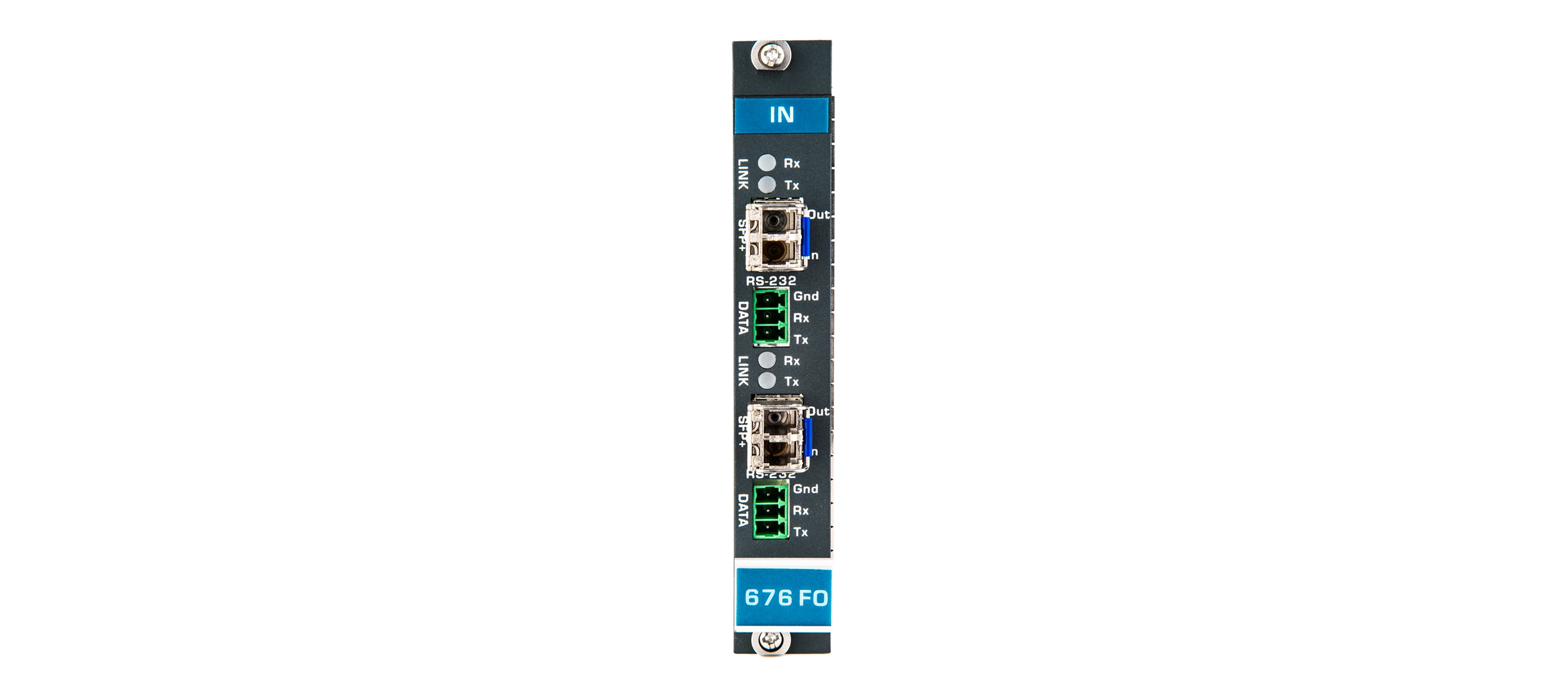 F676-IN2-F16 – 2-Kanal HDMI über SFP+ MM/SM Glasfaser Eingangskarte