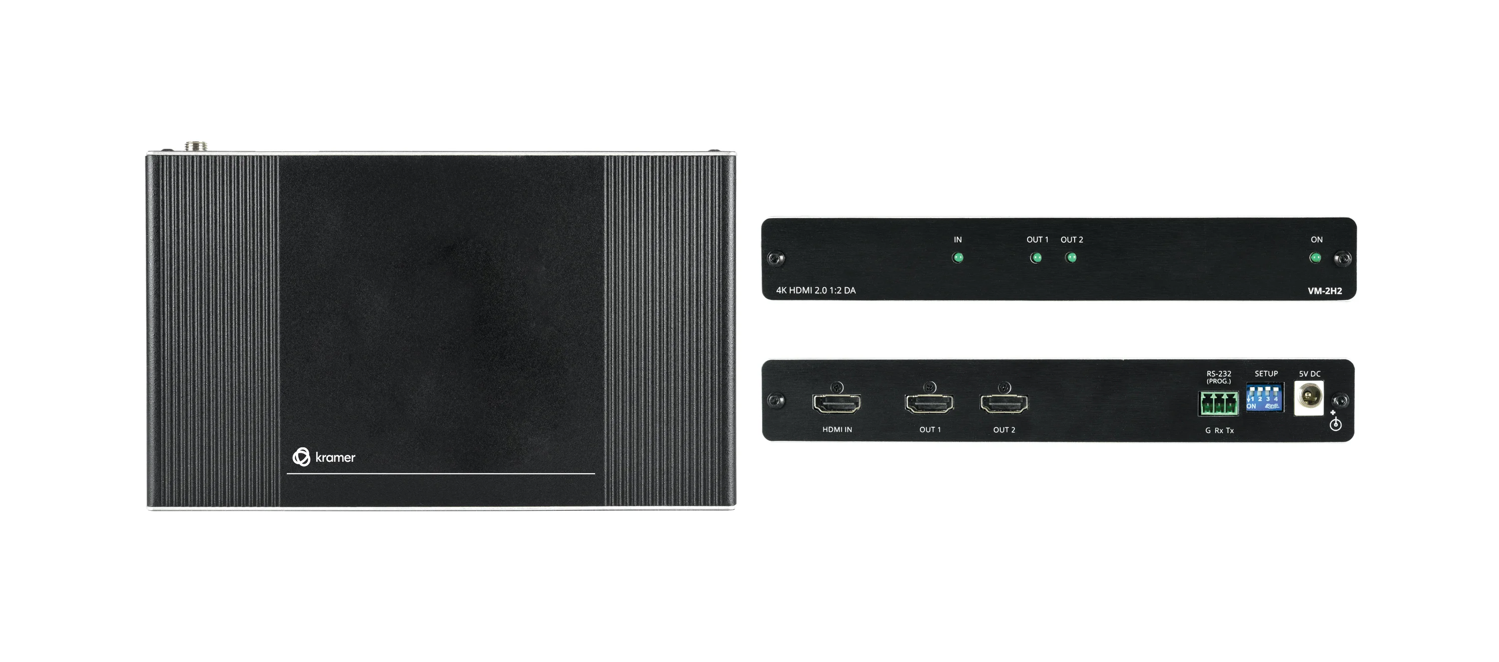 VM-2H2 – 1:2 4K HDR HDMI-Verteilverstärker