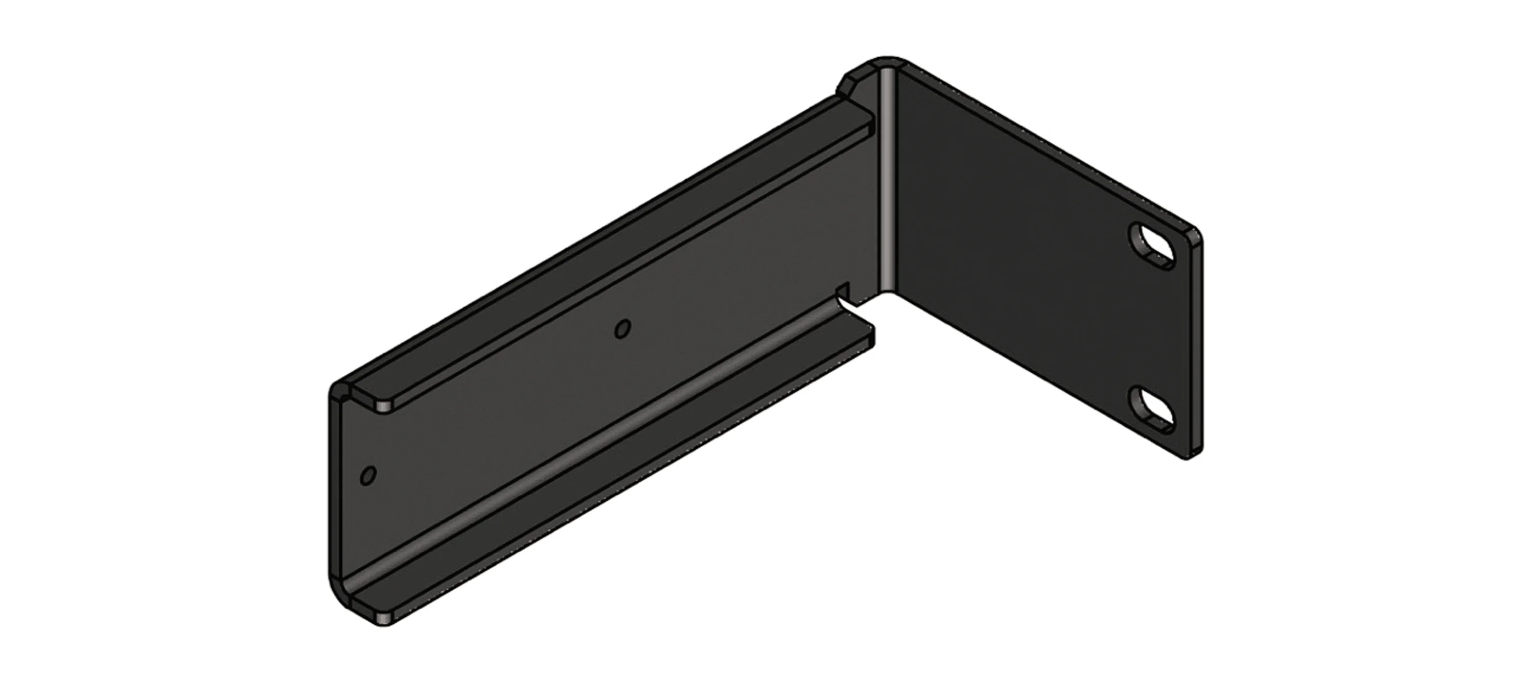 RK-KVM-1U-PP3 – HighSecLabs 1 HE KVM 4-Port PP3 Rack-Montagehalterungen