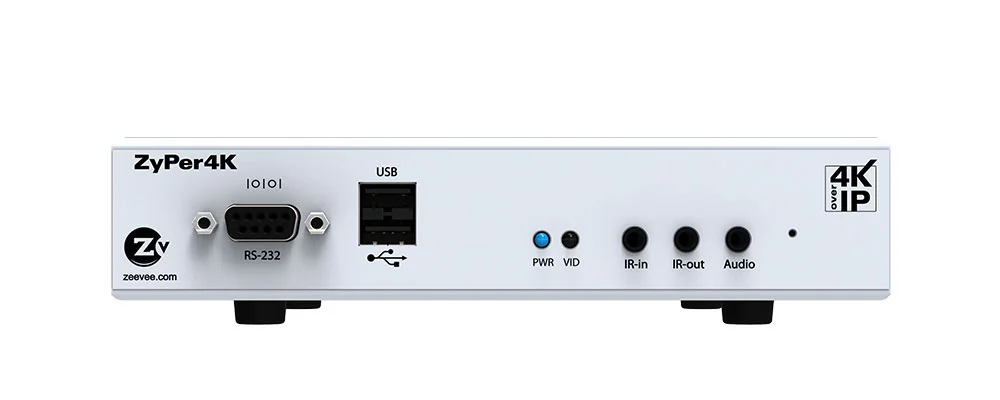 Z4KDPDECF3U – ZyPer4K HDMI 2.0 and DisplayPort Fiber Decoder with USB