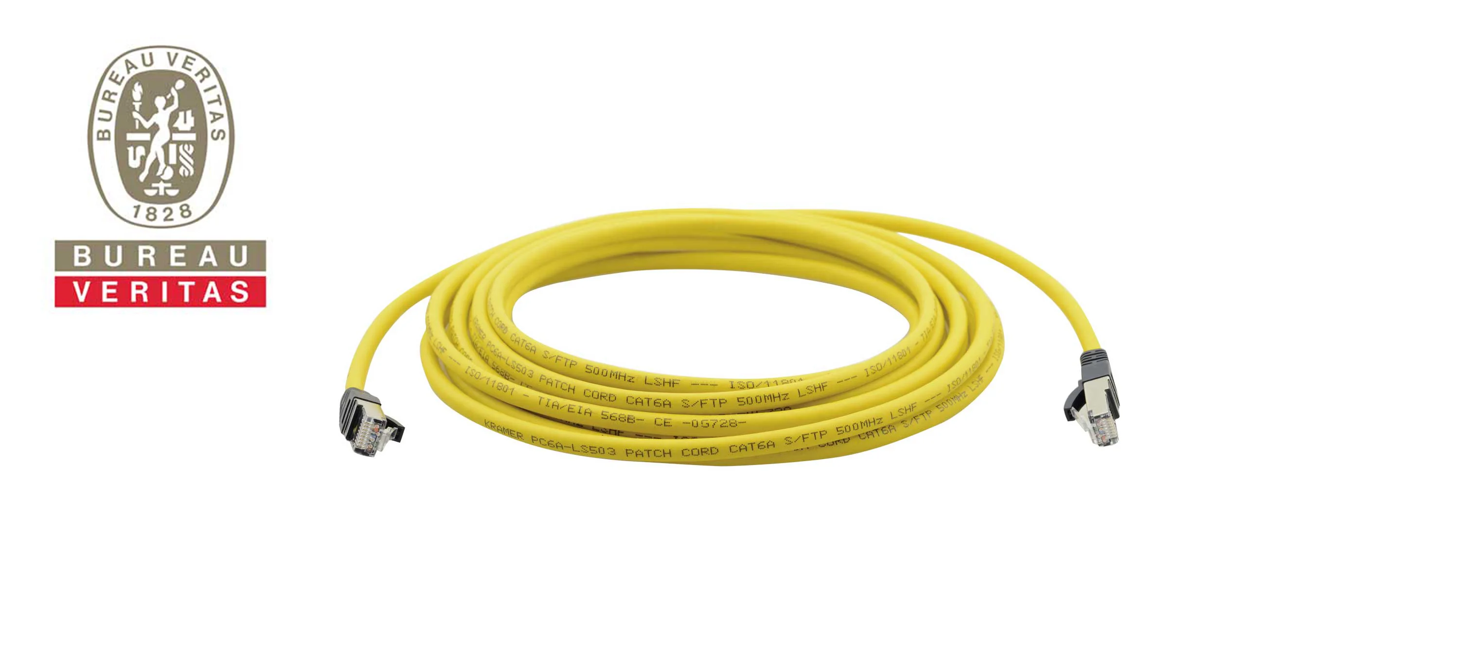 PC6A-LS503-10M – Schlankes CAT6A S/FTP Patchkabel - LSHF - 10 m.