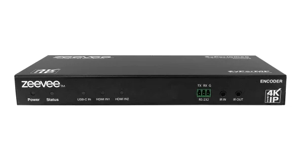 ZUHD60-2EMP – ZyPerUHD60 Encoder, 3x1 Switching Input, Dual LAN with Integrated Management