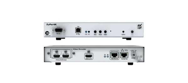 Z4KHDMIENCF3U – ZyPer4K Extended HDMI 2.0 Fiber Encoder and HDMI loop−out with USB