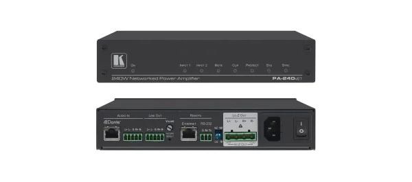 PA-240Net – 240W Netzwerk-Leistungsverstärker