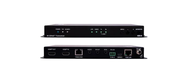 KDS-8 – Latenzfreier 4K HDR SDVoE Video Streaming Transceiver über Kupfer