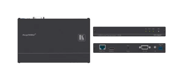 TP-780T – 4K UHD Twisted Pair Übertrager (HDBaseT 2.0) für HDMI mit HDCP, Ethernet, RS-232 und IR mit PoE, gr. Reichweite