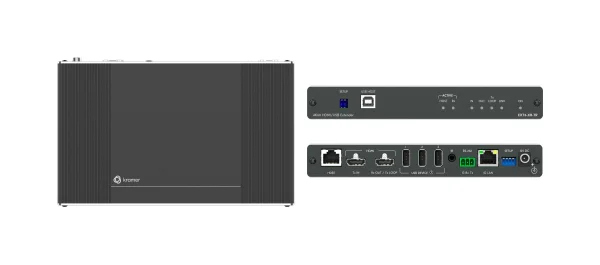 EXT3-XR-TR – HDBaseT 3.0 Transmitter/Receiver für 4K60 4:4:4 HDMI, USB, Ethernet, RS–232, und IR, mit eXtra Reichweite