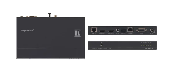 TP-582R – Twisted Pair HDBaseT-Empfänger für HDMI, RS-232, Ethernet und IR mit 2x HDMI-Ausgang