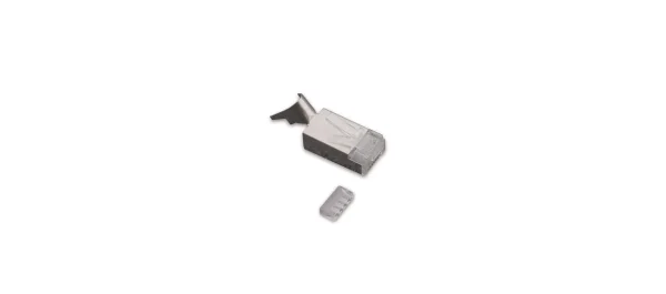 CON-RJ45-3 – Geschirmter RJ-45 Crimp-Stecker für CAT 6 Kabel