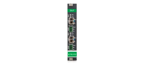 F676-OUT2-F34 – 4K60 4:4:4 HDMI over Ultra−Reach MM/SM Fiber Optic Output Card