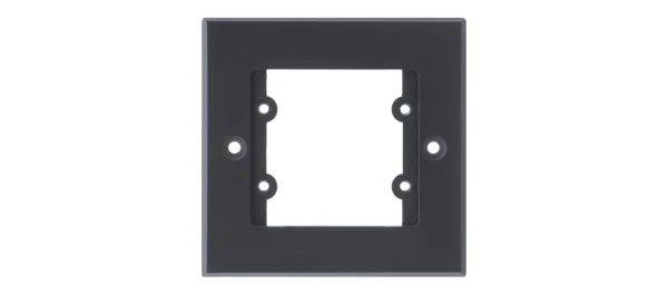 FRAME-1G/EUK(W) – Rahmen für 2 Wall-Plate Einsätze - einfache Breite (EU/UK) - weiß