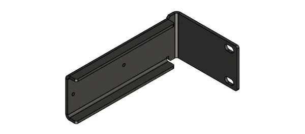 RK-KVM-1U-PP3 – HighSecLabs 1 HE KVM 4-Port PP3 Rack-Montagehalterungen