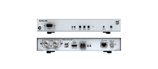 Z4K12GSDIENCF3U – ZyPer4K Extended HDMI 2.0 & 12G SDI Fiber Encoder with USB